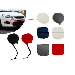 Car Tow Hook Trailer Cover for 09-12 Ford Focus 2 Sedan Front Rear bumper Tow Hitch Cover 1pc