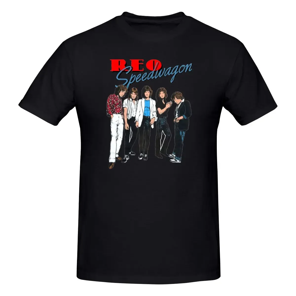 Koszulka Reo Speedwagon 1981 Tour t-Shirt najlepszy druk klasyczny wysokiej jakości