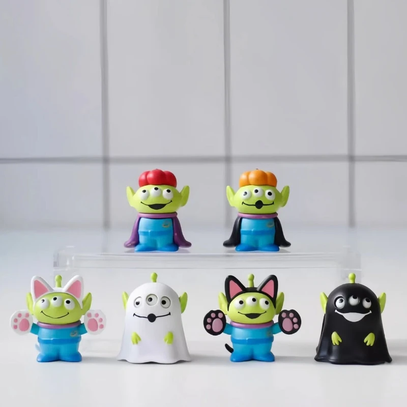 

New Product In Stock Three-Eyed Halloween Ghost-Themed Blind Box Ghost Costume Figure Tabletop Decoration Festive Surprise Gift