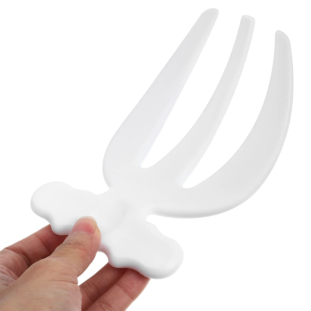 

6Pcs Salad Forks with Three-Prong Clean Plastic Salad Servers for Tossing Mixing Home Restaurant Use