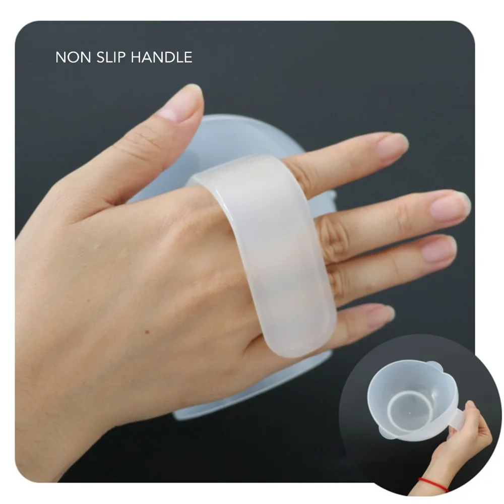 Durable Spill Proof Self Feeding Bowl Anti-slip PP Adaptive Scoop Bowl with Suction Base Scoop Bowl For Limited Mobility
