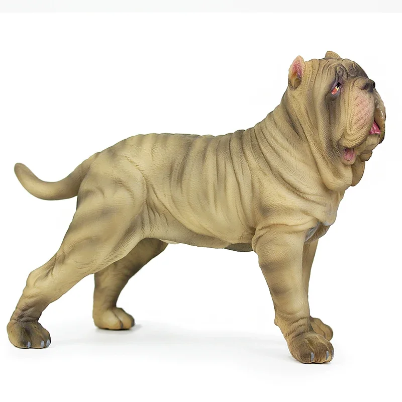 Simulation Animal Model Pet Dog Large SIBERIAN HUSKY Welsh Corgi Pembroke Neapolitan Mastiff Car Decoration Children's Toy