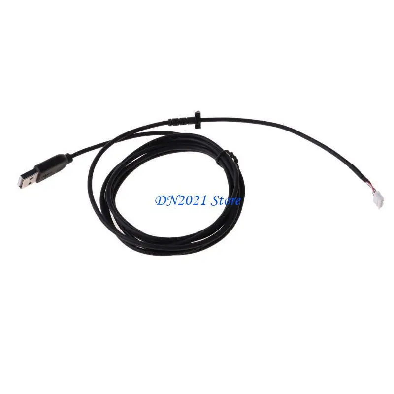 F3KE Mouse Cable Durable USB Soft Mouse Cable Line 2.15M for G402 Mice Connector Wire