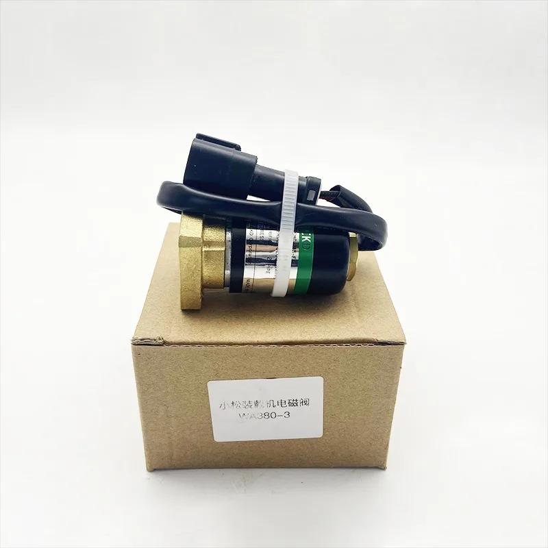 

17A-5-17271 56-15-47210 для Komatsu WA320 Электромагнитный клапан WA380 WA470 Электромагнитный клапан Передняя шестерня Задняя шестерня Вилочный погрузчик