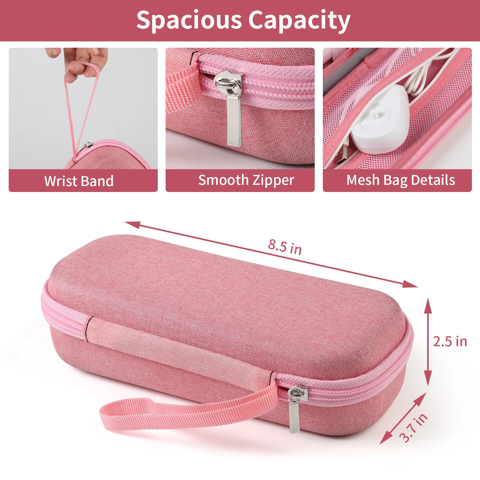 Toothbrush Travel Case for Oral-B/Sonicare Oral-B Pro 1000 2000 3000 3500 1500, for Sonicare 4100 5100 Box ( Bag Only)