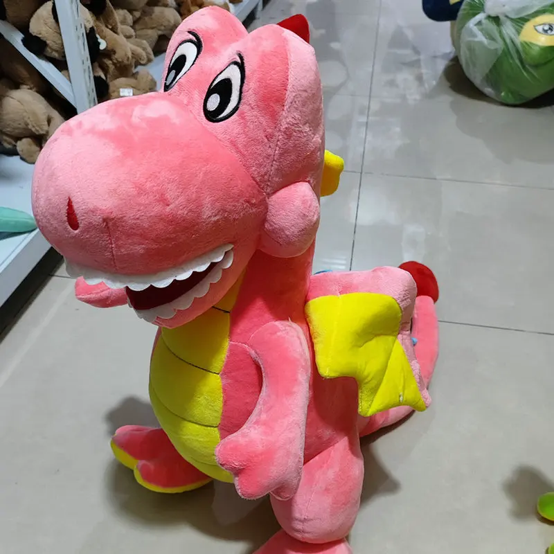 55 سنتيمتر-115 سنتيمتر الحياة الحقيقية ألعاب من القطيفة محشوة ديناصور الحيوانات التيروصور دمى أطفال الأطفال هدية المنزل دي
