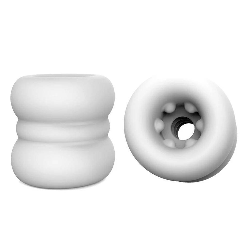 1Pcs Male Ball Stretcher Penis Lock Cock Ring Erection Delay Lasting Time Ejaculation Penis Ring Enlargement Sex Toys For Man - Image 4