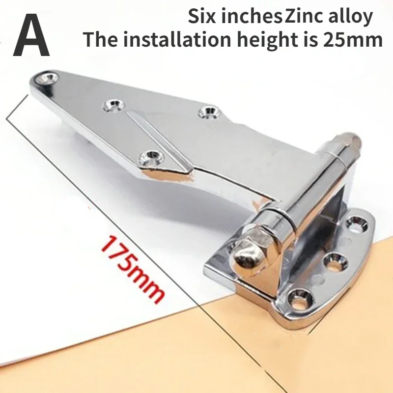 1PCS Refrigerator Door Hinges for Cold Cabinet Freezer Doors Stainless Steel Hinge Replacement Parts 3in 4in 5in 6in