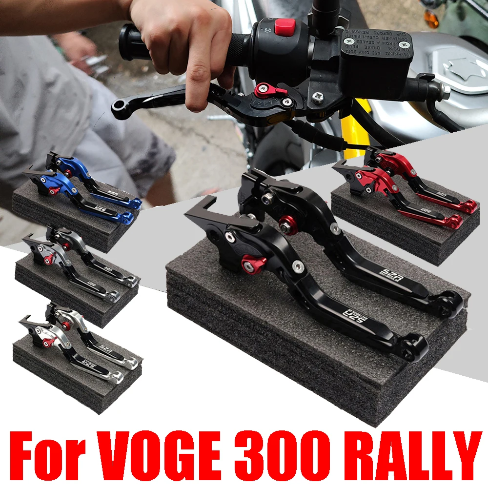 

For Loncin VOGE 300 RALLY GY 300 300GY 300RALLY RALLY300 Accessories Adjustable Folding Brake Clutch Levers Handle Brake Lever