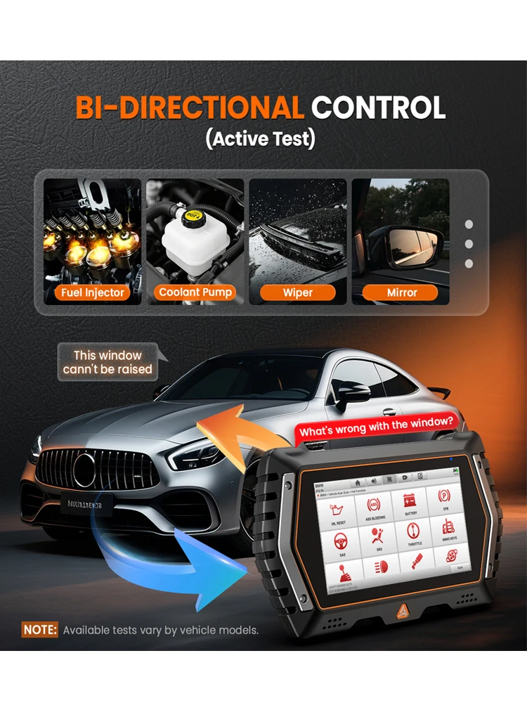 ANCEL V3 Elite Auto OBD2 Scanner Passend für BMW/Mini/Royce Alle Systeme Aktiver Test ECU-Codierung OBD2 Auto-Diagnosegerät Kostenlose Updates – Detail 2