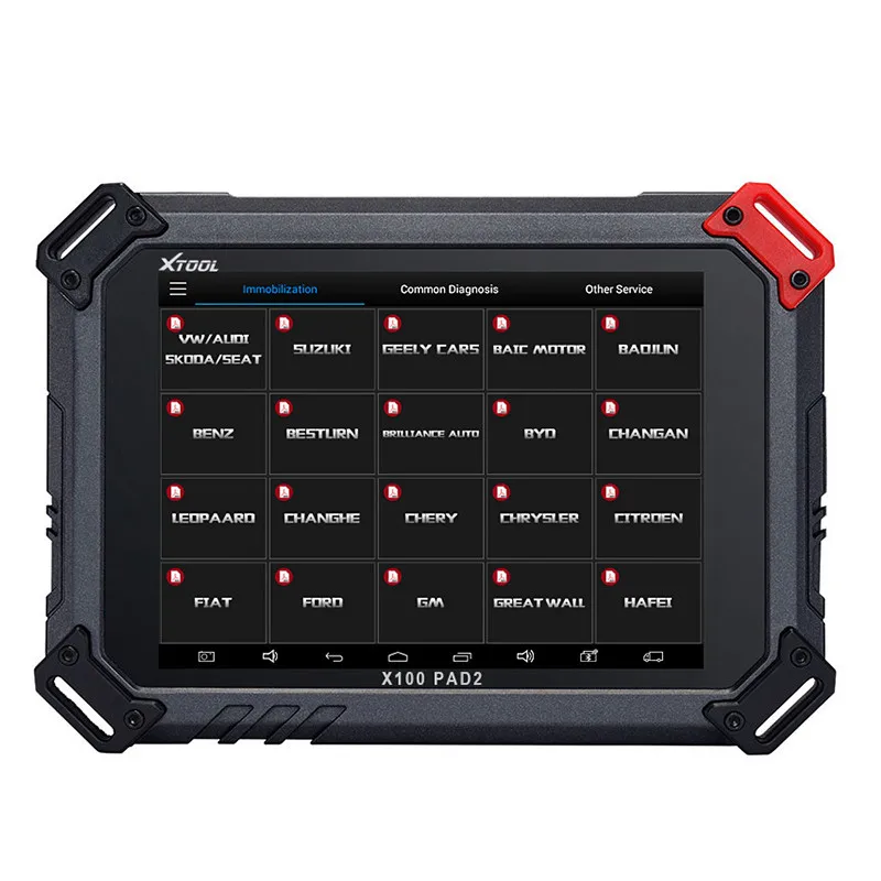 100% Original xtool X100 PAD2 Pro Professional OBD2 Car Diagnostic Tool with key programmer