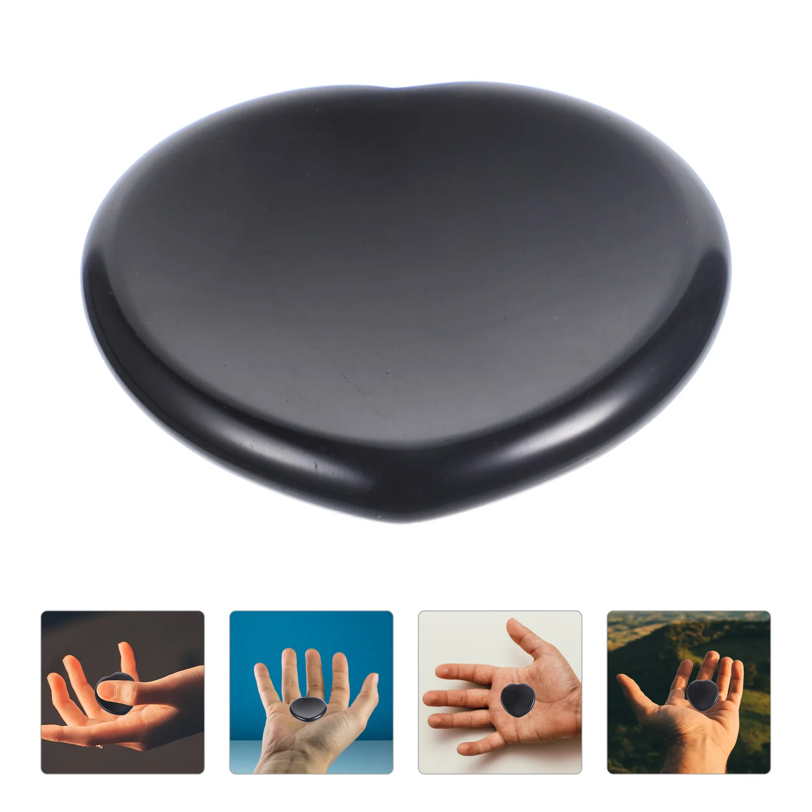 

Натуральный камень беспокойства, мини-массажный камень для большого пальца, снятие стресса, хрустальное сердце, домашний декоративный подарок, кристаллы и камни, исцеление