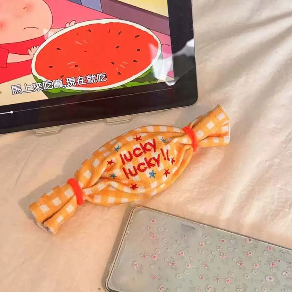 

Кошелек-монетница в форме конфеты с дизайном «Звезда», защита от потери, для помады и наушников, подвеска, клетчатый, в форме сахарного кубика, декоративная сумка для студентов