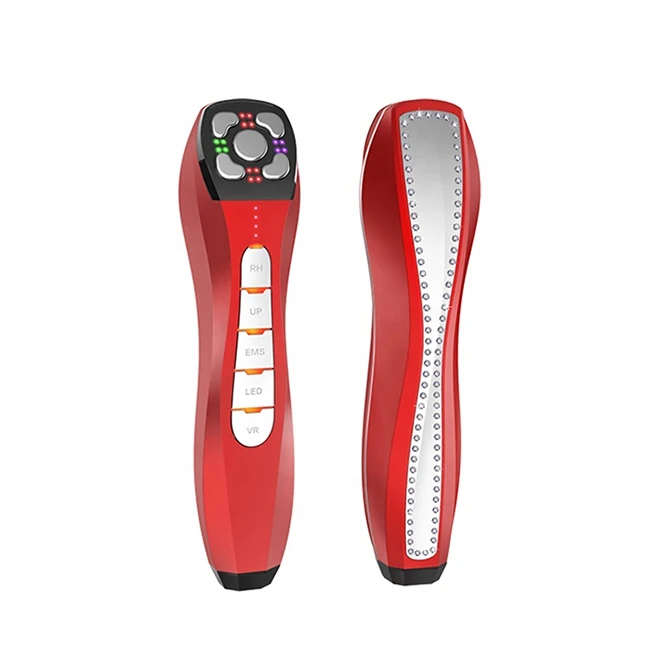 New Arrival Mini r f EMS Face Lifting Machine EMS LED Photon sk in Rejuvenation bea uty Instrument Home Use