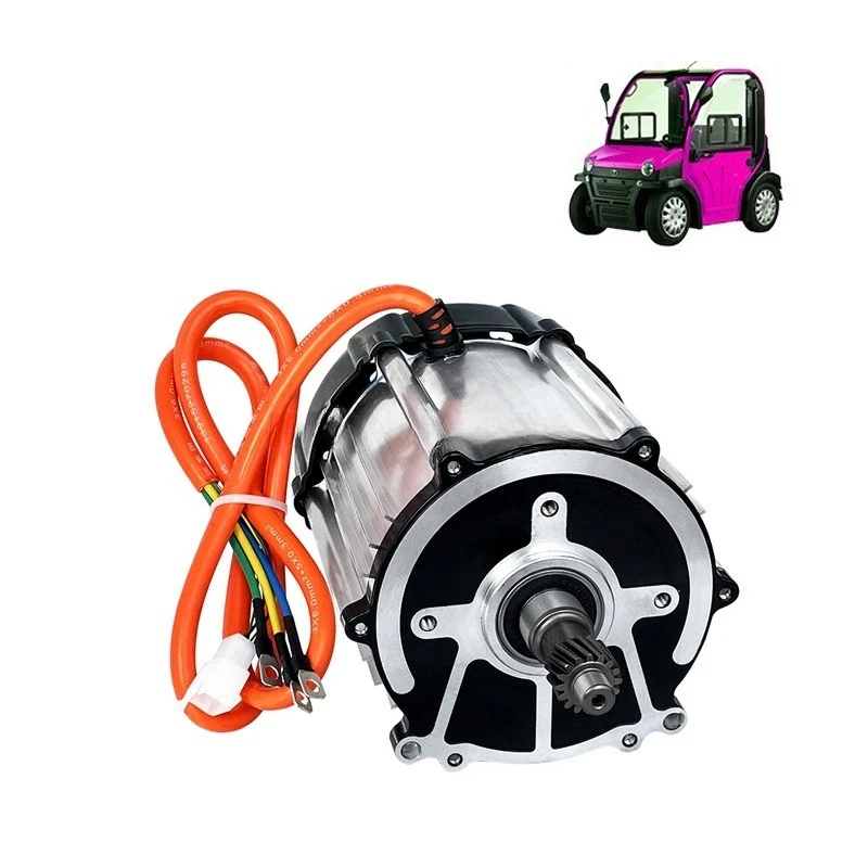 Low Cost 1800W Mid Brushless DC Motor with Controller 60v 72v Out
