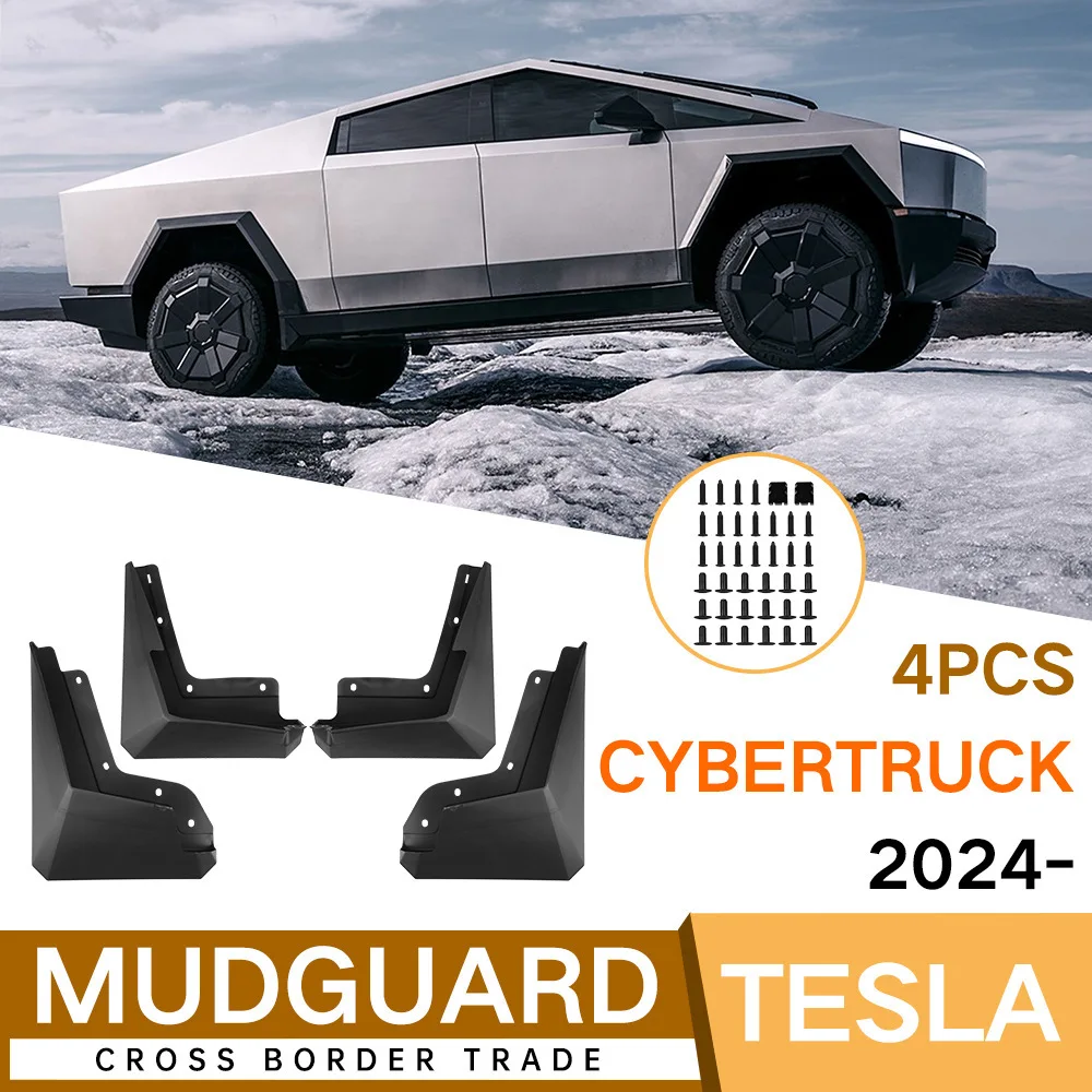 

Car fenders are suitable for Tesla Cybertruck 2024 car tire fender skin modification