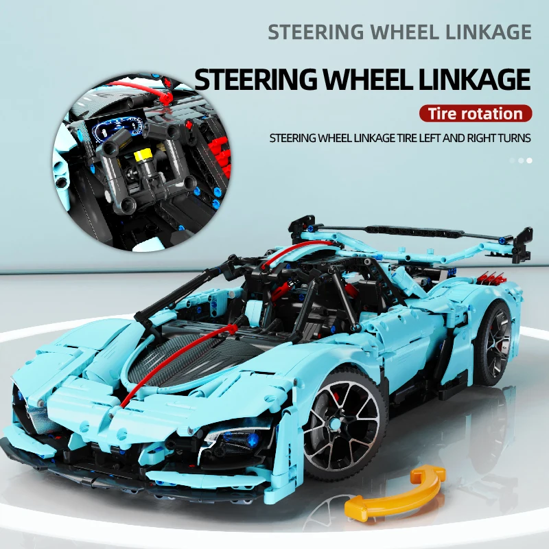3502PCS S9 Sports Car Building Blocks City Racing Sports Car Model Bricks Desktop Decoration Toys For Kids Holiday Gifts