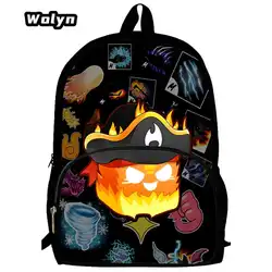 Blox Anime Fruits School zaino per grado 1-3, borse da scuola per Boy Girls Mochila Cartoon Anime Game zaino per bambini