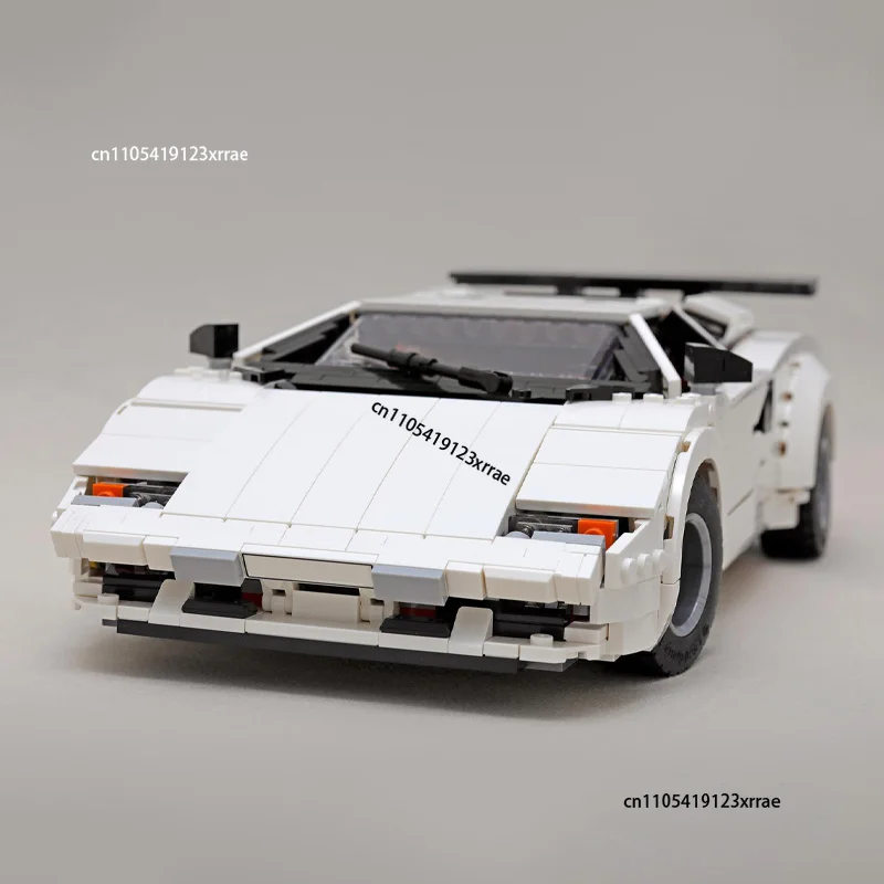 NEW Sport Coupe Countach City Champions Supercars Building Blocks DIY MOC Idea Roadster Bricks Christmas Toy Car Gift Birthday view 2