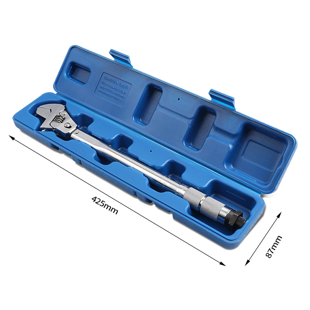 1pcs Adjustable Torque Wrench 16inch 19-110N.m 30mm Multifunctional Wrench Spanner Repair Tool Woodworking Hand Tools