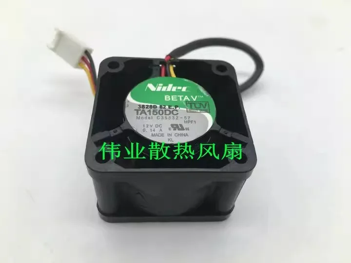

Free shipping original 4028 TA150DC C35532-57 12V 0.14A server fan radiator