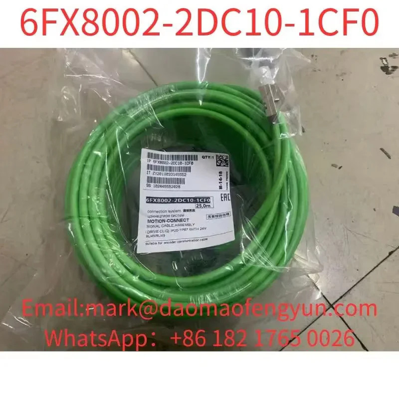 6FX8002-2DC10-1CF0 Brand New signal cable, pre-assembled type:  DRIVE-CLiQ with 24 V plug RJ45 IP20