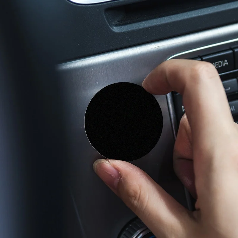 5Pcs Metal Plate Disk for Magnet Car Phone Holder Round Iron Sheet Stickers Car Magnetic Phone Stand Mount Accessories