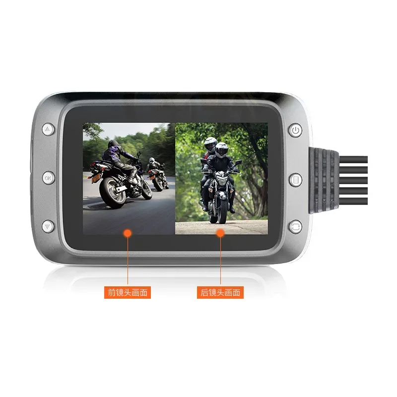 

Full HD 1080P Motorcycle DVR Camera 3.0" Front Rear View Dual Lens Video Recorder Motorbike Night Vision Dashcam