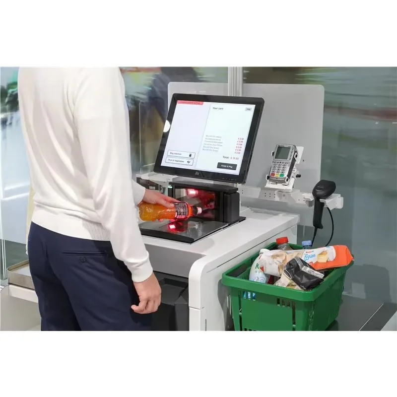 2026 Datalogic Magellan 9550i Fixed Barcode Scanner 9500i QR Code Scanner 9550i With Scale for Supermarket
