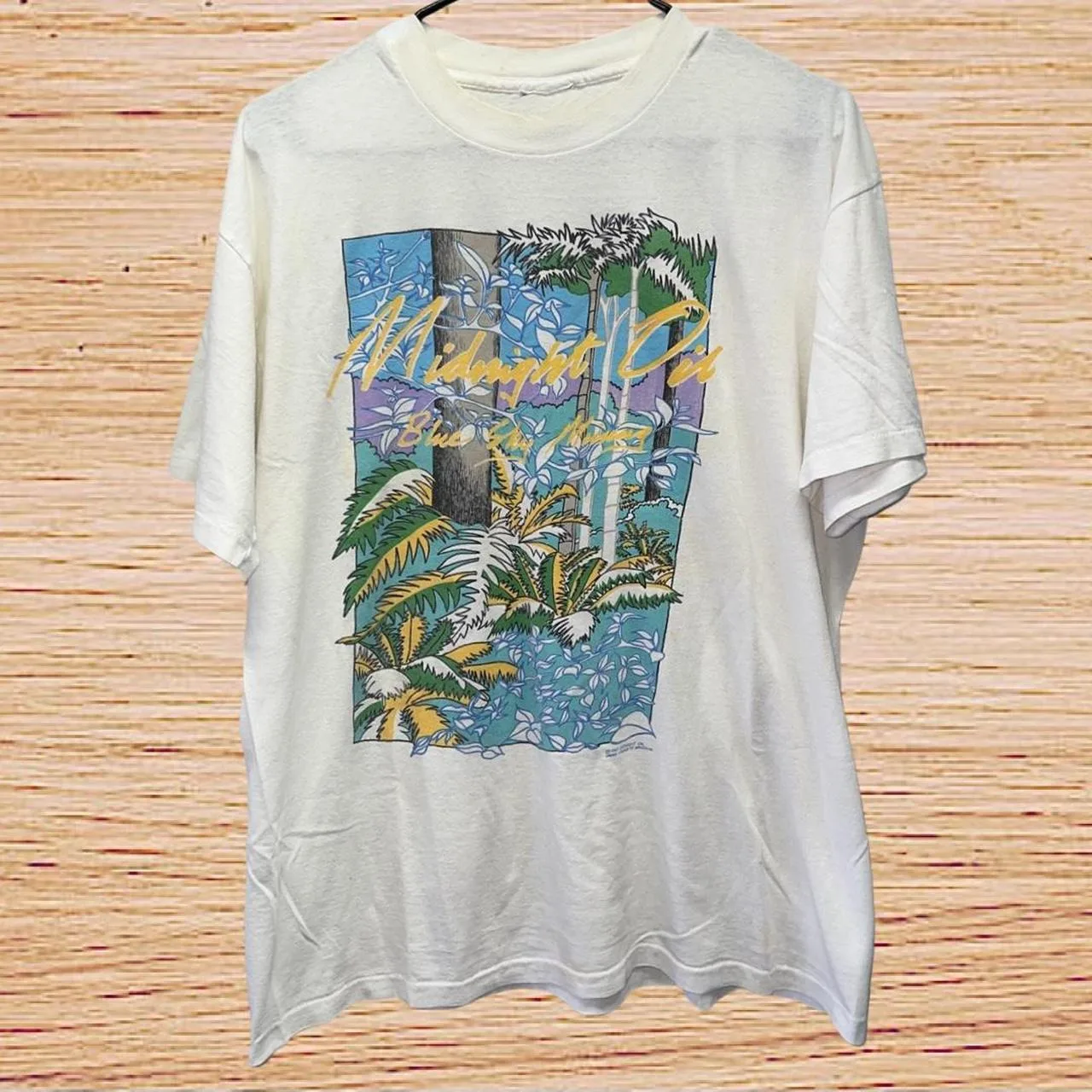 New Popular Midnight Oil White T-Shirt Cotton Full Size S-5XL