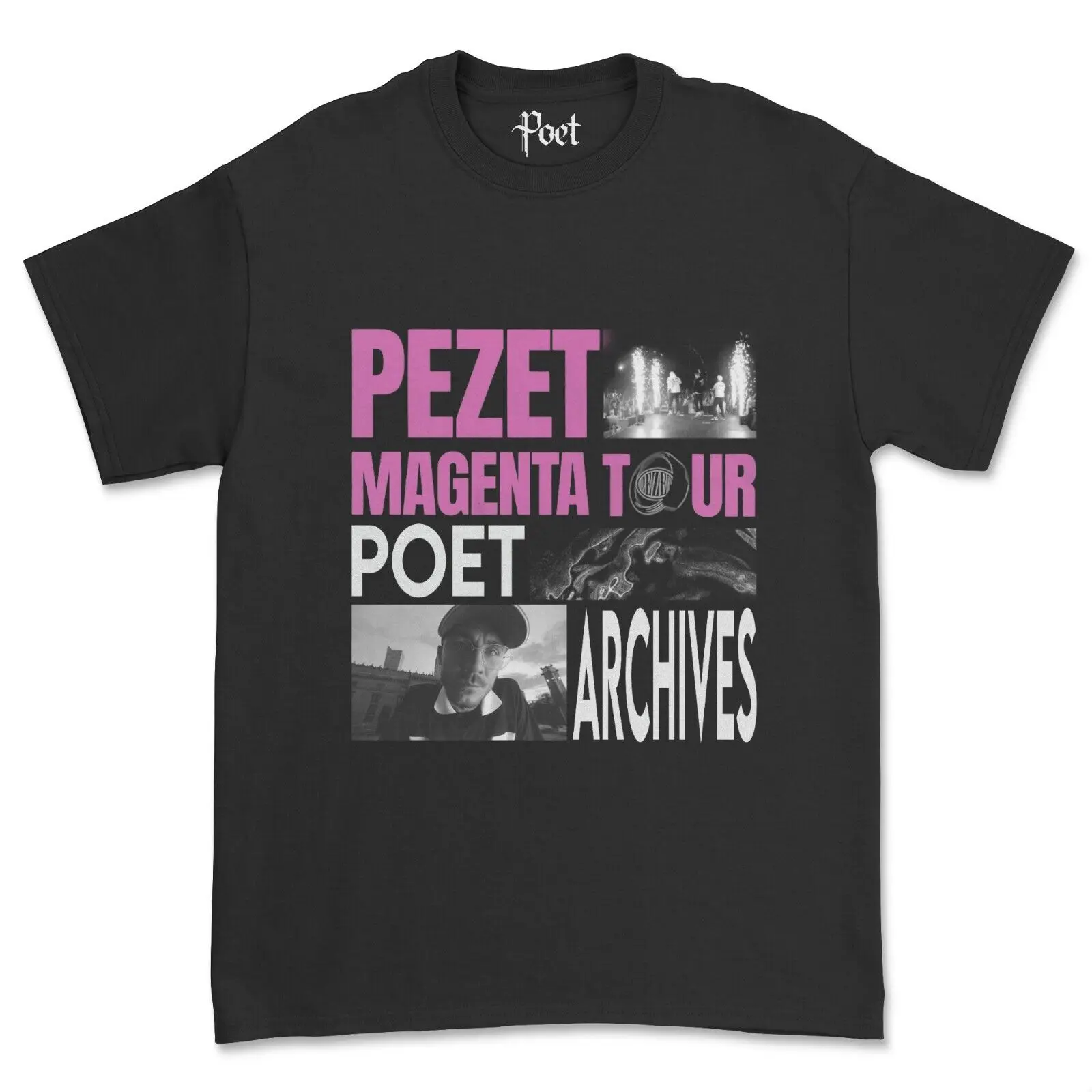 Pezet Koszulka Magenta Tour T-Shirt Polski Hip Hop Rap Klasyczna Wysylka z UK