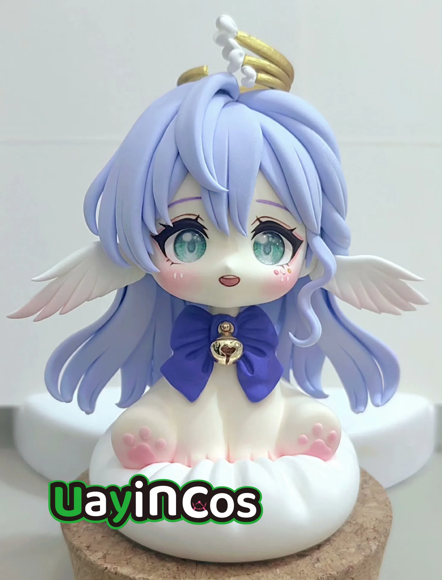 Handmade Honkai: Star Rail Robin Stuffed 10cm Clay Figurine Anime Figure Model Statue Doll Game Toys For Kids Gifts Customized