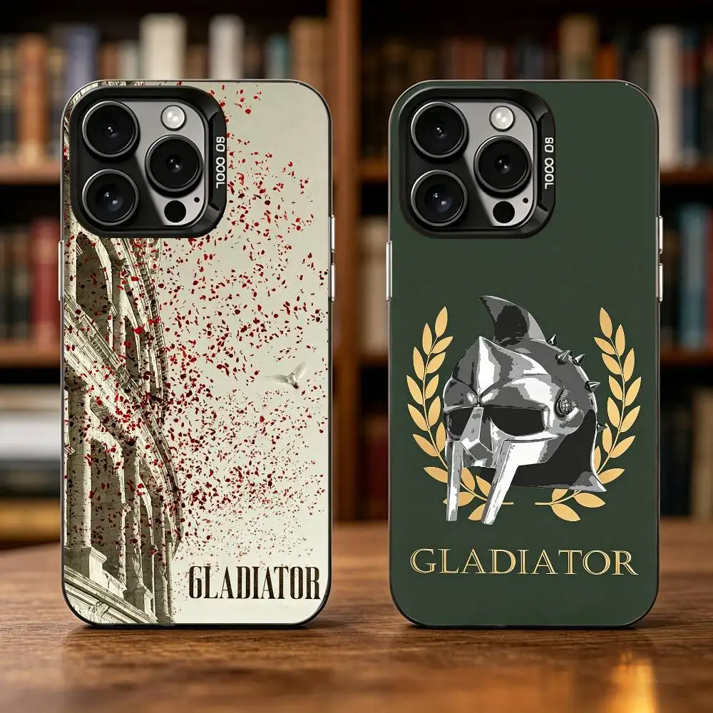 

The Movie G-Gladiator Phone Case For iPhone 17,16,15,14,13,12,11 Plus,Pro Max,XS,Colorful Silver Black Cover