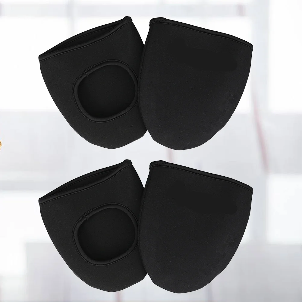 

2Pairs Cycling Shoe Cover Flexible Comfortable Strong Pull Function Anti-Scratch for Riding Safety Shoe Cover Outdoor Overshoes