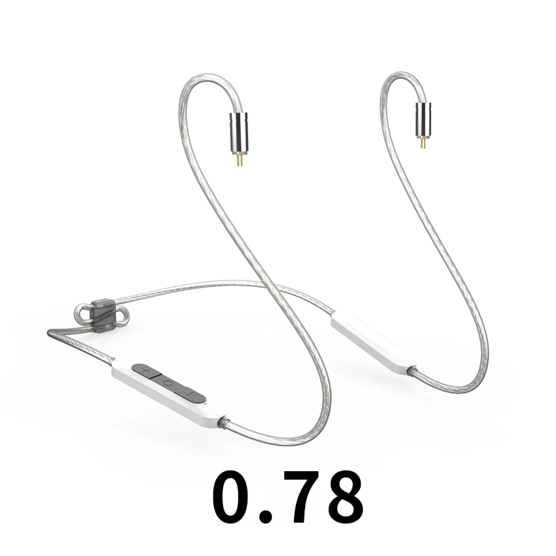 BGVP M4 am Hals montiertes Bluetooth5.4-Kopfhörerkabel MMCX/0,78 mit Mikrofon, kompatibel mit Vollformat-Dekodierung LDAC/Aptx/Aptx HD/AAC/SBC/ – Detail 4