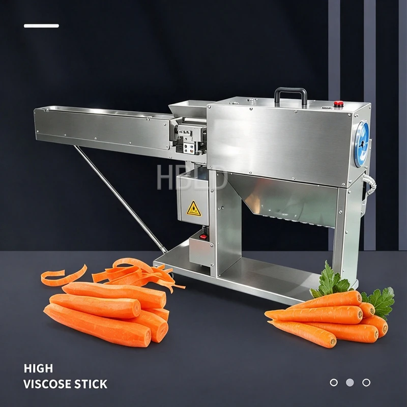 Stainless Steel Food Processing Machinery, Fully Automatic Carrot Peeling Machine, Commercial Root Vegetable Peeler