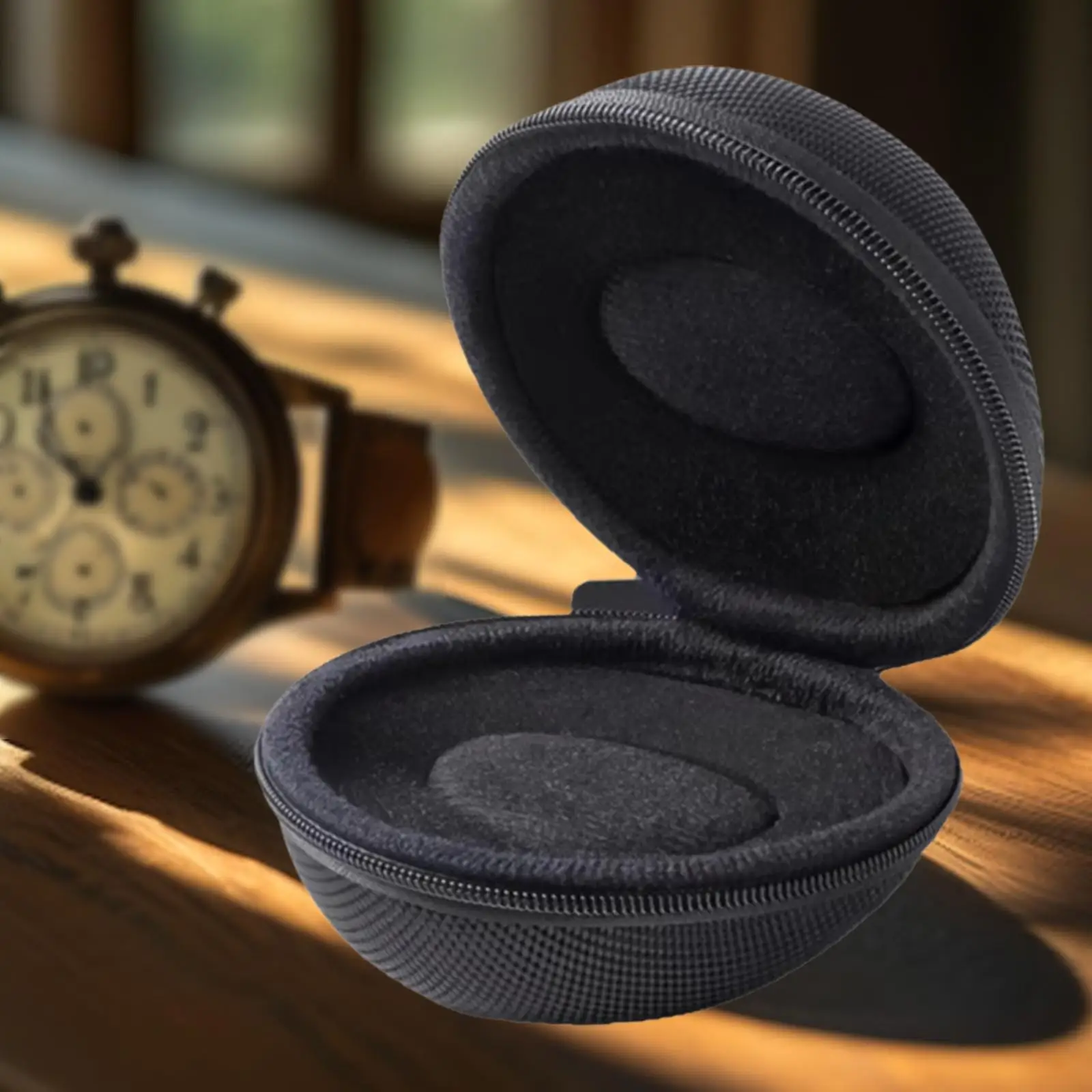 Travel Single Watch Case Box Storage Case Shock Resistant Interior Accessory