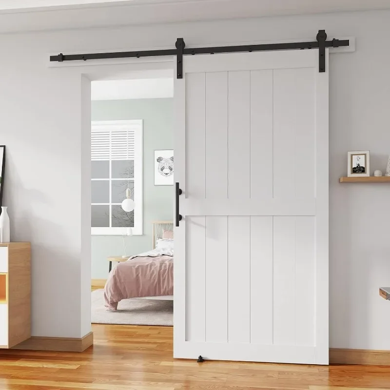 

Sliding Barn Doors sliding door system Suitable for bedroom, kitchen, living room