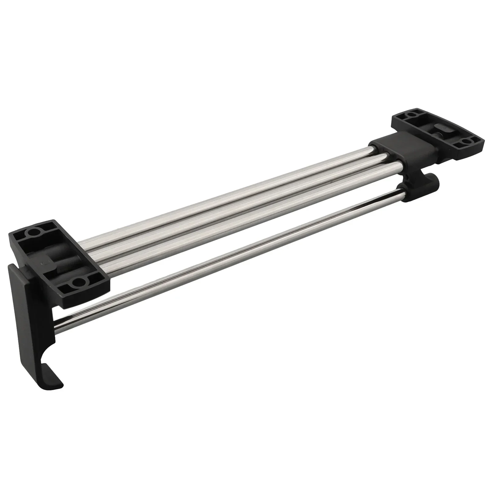 250/300/350/400mm Hanging Bar For Clothes Retractable Top Mount Wardrobe Rail Clothes Hanger Towel Coat Racks Closet Rod