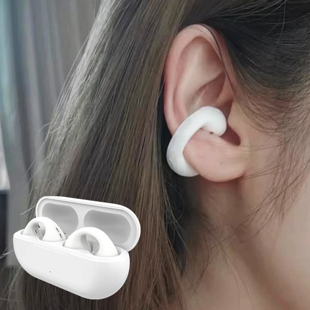 

Bone Conduction For Ambie Sound Earcuffs 1:1 Ear Earring Wireless Bluetooth Earphones Auriculares Headset TWS Sport Earbuds