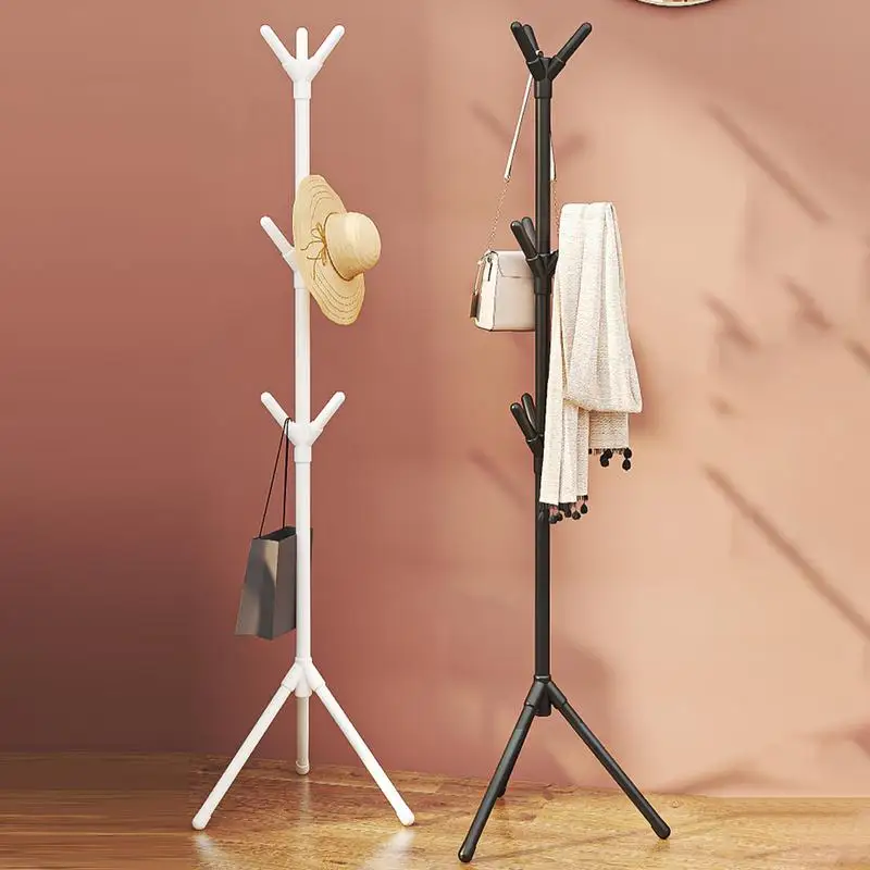 Hat Clothes Rack Tree Shaped Coat Storage Stand Thickened Steel Tube Clothes Storage Rack For Hall Corridor Living Room And