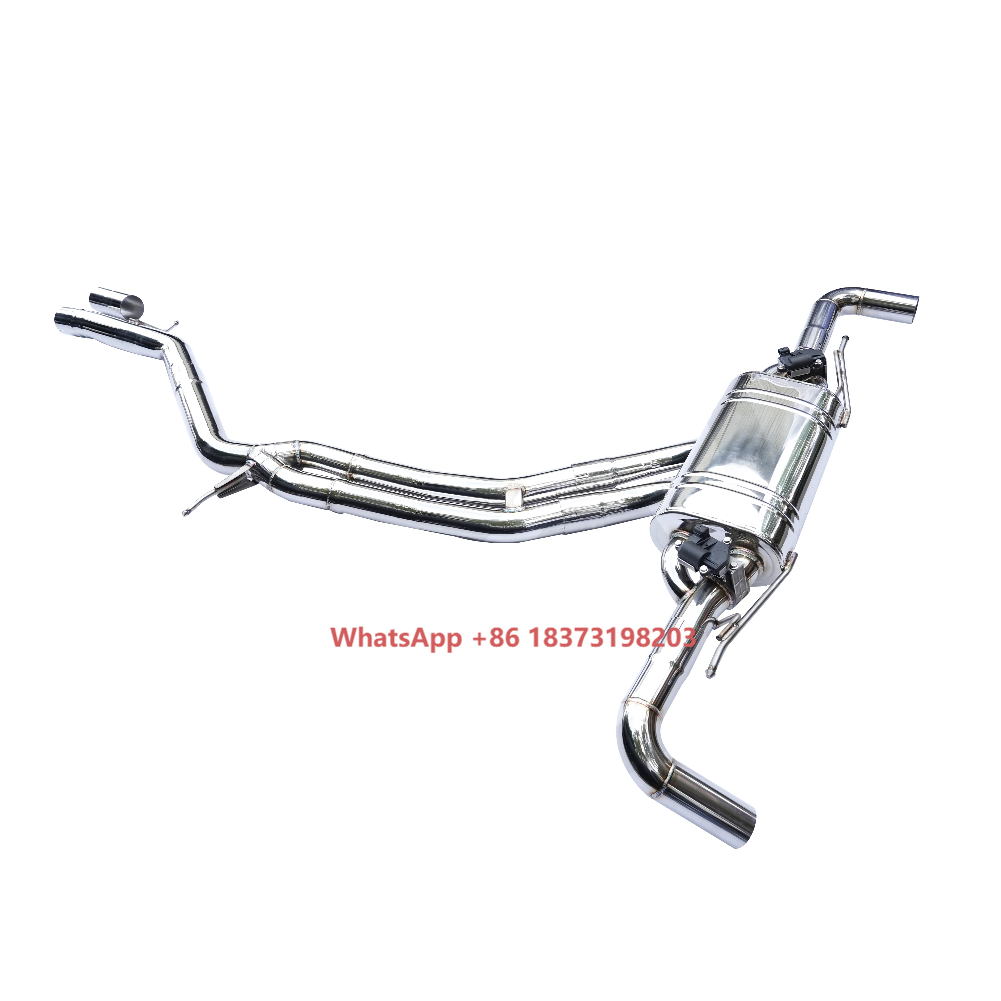 

CSZ High Performance Stainless Steel Valved Catback Exhaust for Q8 3.0T 2019 Valved Muffler Catback Exhaust