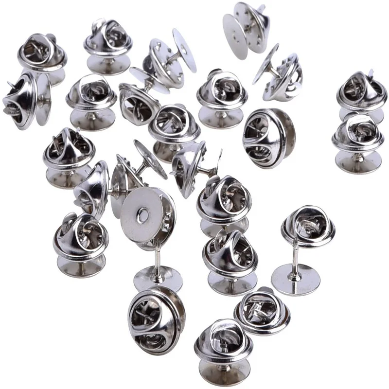 20 Stks/partij 11.5X5Mm Vlinder Broche Houder Base Sluiting Pins Voor Vrouwen Sieraden Decoratie Kleermakerij Handwerken Maken Levert