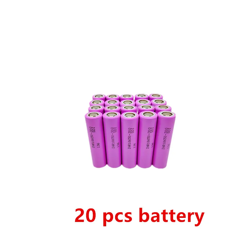 18650 Battery 30Q 3.7V 3000mAh Flat-Top Lithium Battery Multi-Purpose Rechargeable image 3