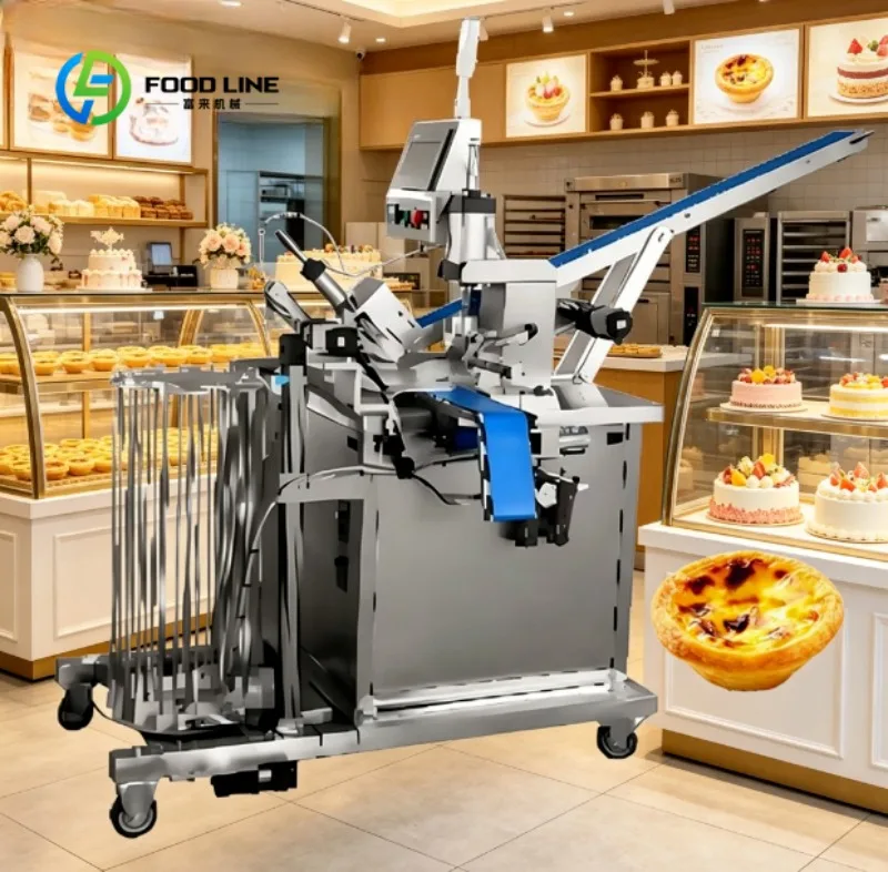 Egg Tart Shell Forming Machine Intelligent Control, Suitable for Dessert Shops, Cake Rooms, Snack Bars