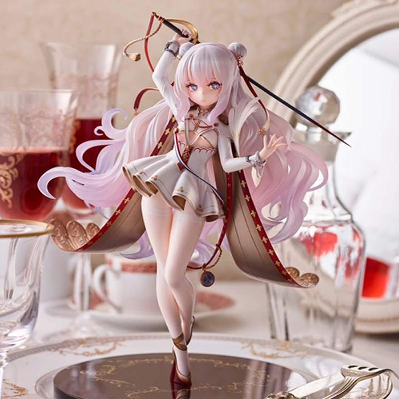 

25cm Azur Lane Figure Le Malin Action Figures Light Version Pvc Anime Collectible Model Doll Toys Girls' Ornament Sbirthday Gift