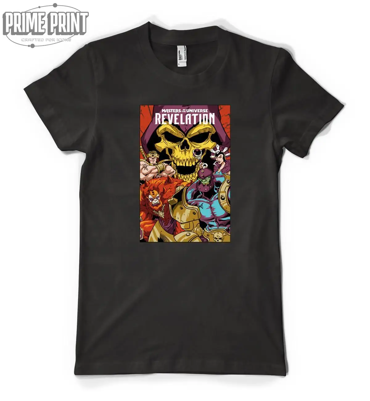 Masters Revelation Universe Skeletor Television Personalised Unisex Adult Tshirt