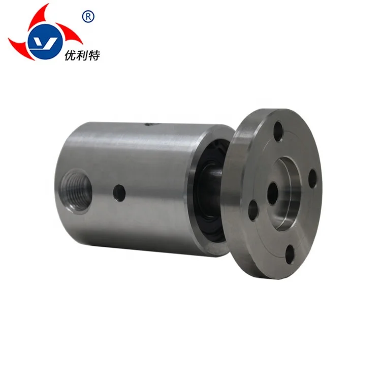 flanged or threaded high speed hydraulic rotary joint