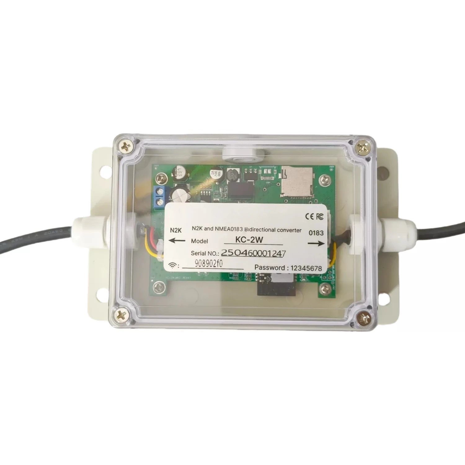 KC-2W Marine NMEA2000 To NMEA0183Bidirection Bidirectional Converter with Wifi