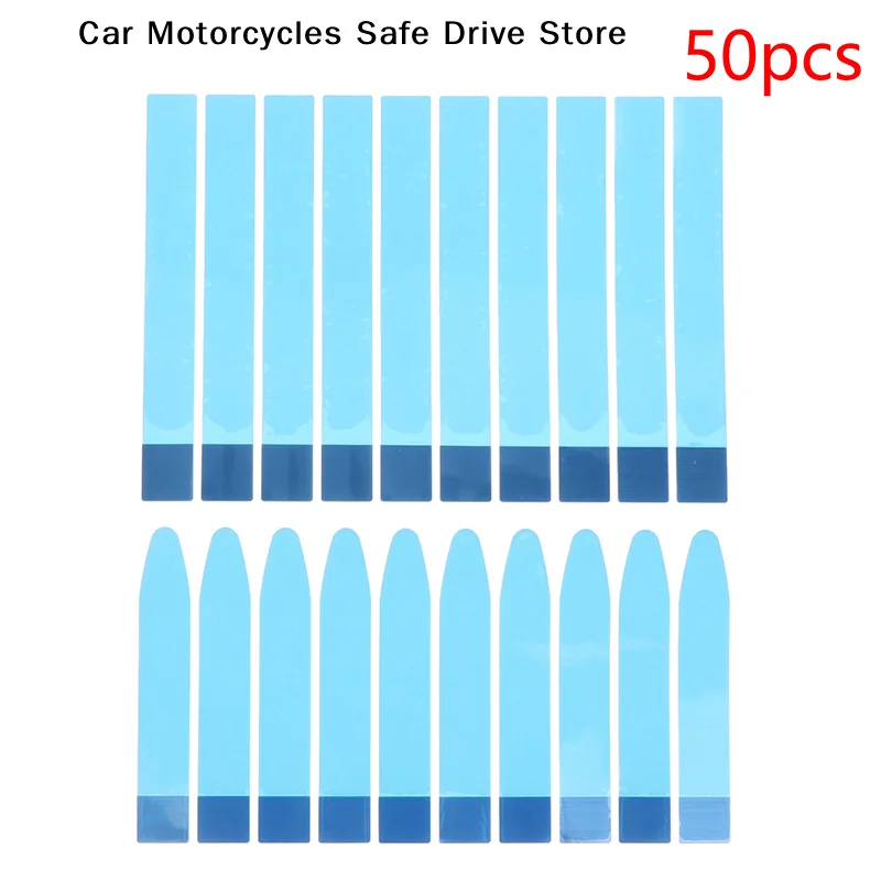 

【CM】50 шт. универсальная клейкая наклейка на аккумулятор для Huawei Xiaomi Oppo и т. д., все модели телефона, можно разрезать, легко тянуть, двухсторонний клей